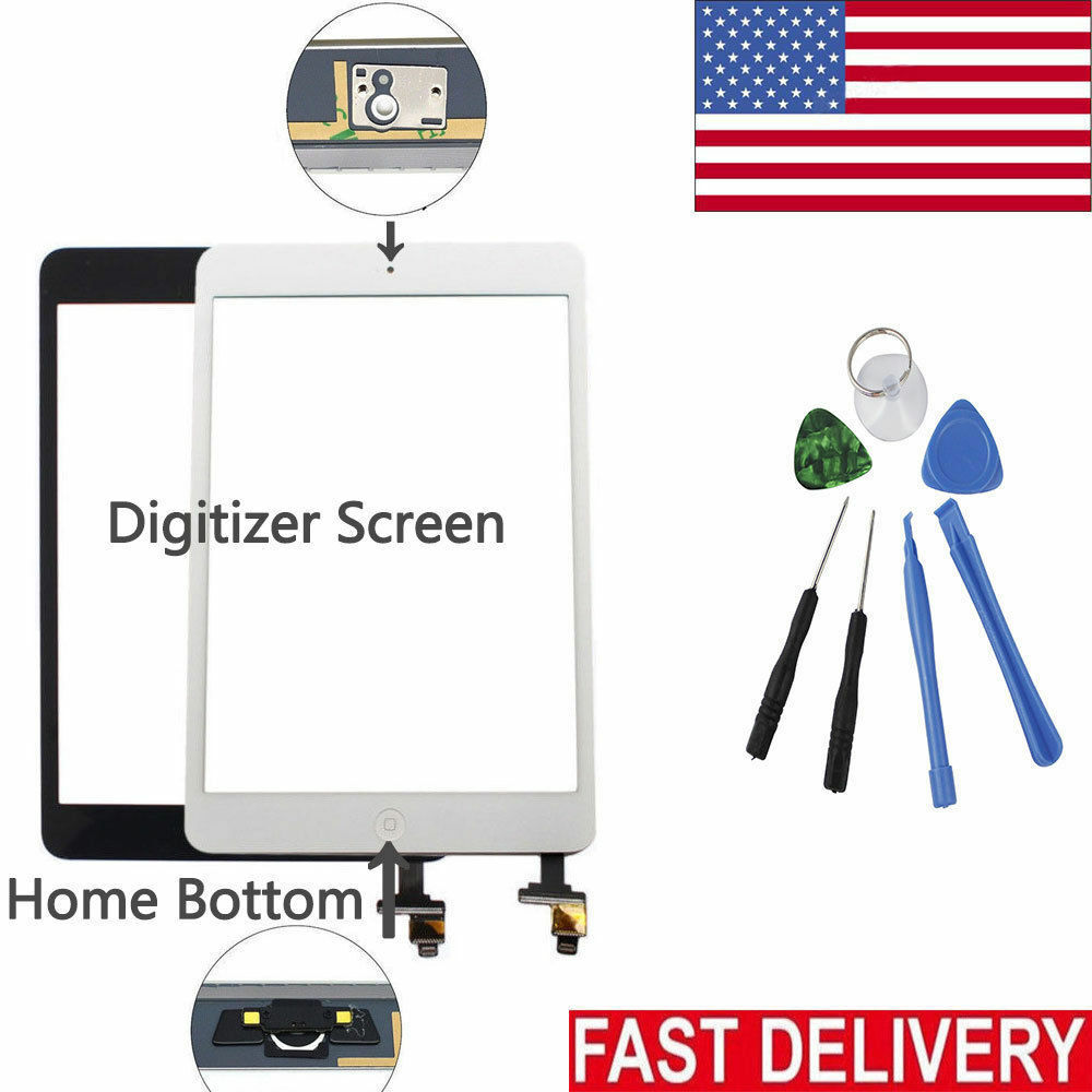 Oem Spec Digitizer Glass Touch Screen Replacement For Ipad 2 3 4 Air 1 Mini 1 2