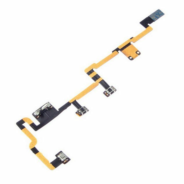 Oem Spec Power Button On/off Volume Control Flex Cable Part For Apple Ipad 2